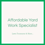 Affordable Yard Work Specialist Logo