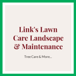 Link's Lawn Care Landscape & Maintenance Logo