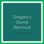 Gregory's Stump Removal Logo