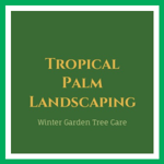 Tropical Palm Landscaping Logo