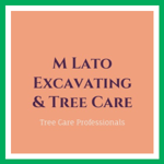 M Lato Excavating &amp; Tree Care Logo