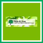 Don &amp; Jon Lawnmowing &amp; Tree Logo