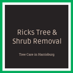 Ricks Tree &amp; Shrub Removal Logo
