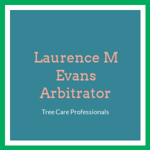 Laurence M Evans Arbitrator Logo
