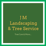 J M Landscaping &amp; Tree Service Logo