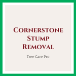 Cornerstone Stump Removal Logo