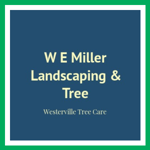 W E Miller Landscaping &amp; Tree Logo