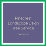 Pinecrest Landscape Dsign Tree Service Logo