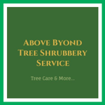 Above Byond Tree Shrubbery Service Logo