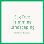 Scg Tree Trimming Landscaping Logo