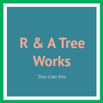 R & A Tree Works Logo