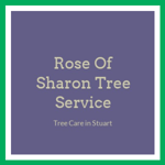Rose Of Sharon Tree Service Logo