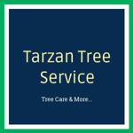 Tarzan Tree Service Logo