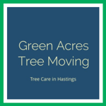 Green Acres Tree Moving Logo