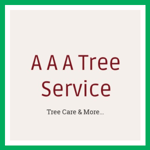 A A A Tree Service Logo