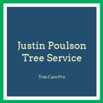 Justin Poulson Tree Service Logo