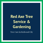 Red Axe Tree Service &amp; Gardening Logo