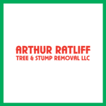 Arthur Ratliff Tree And Stump Logo