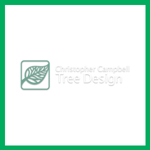 Campbell Chrstpher Tree Design Logo