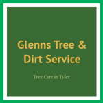 Glenns Tree &amp; Dirt Service Logo