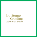Professional Stump Grinding Logo