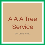 A A A Tree Service Logo