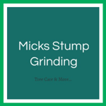 Micks Stump Grinding Logo