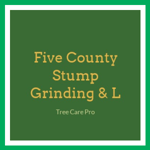 Five County Stump Grinding & L Logo