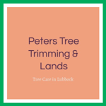 Peters Tree Trimming &amp; Lands Logo