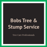 Bobs Tree &amp; Stump Service Logo