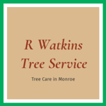 R Watkins Tree Service Logo