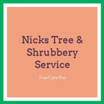 Nicks Tree & Shrubbery Service Logo