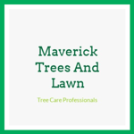 Maverick Trees And Lawn Logo