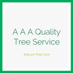 A A A Quality Tree Service Logo