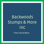 Backwoods Stumps &amp; More Inc Logo