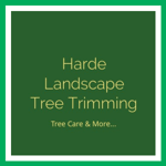 Harde Landscape Tree Trimming Logo