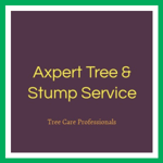 Axpert Tree & Stump Service Logo