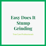 Easy Does It Stump Grinding Logo