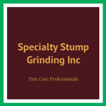 Specialty Stump Grinding Inc Logo