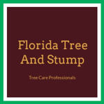 Florida Tree And Stump Logo