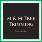 M &amp; M Tree Trimming Logo