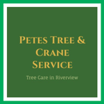 Petes Tree &amp; Crane Service Logo