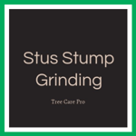 Stus Stump Grinding Logo
