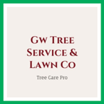 Gw Tree Service &amp; Lawn Co Logo