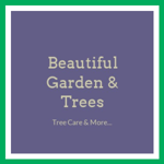 Beautiful Garden &amp; Trees Logo