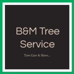 B&amp;M Tree Service Logo