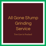 All Gone Stump Grinding Service Logo