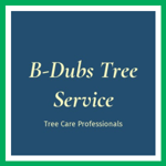 B-Dubs Tree Service Logo