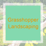 Grasshopper Landscaping Logo