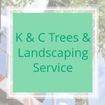 K & C Trees & Landscaping Service Logo